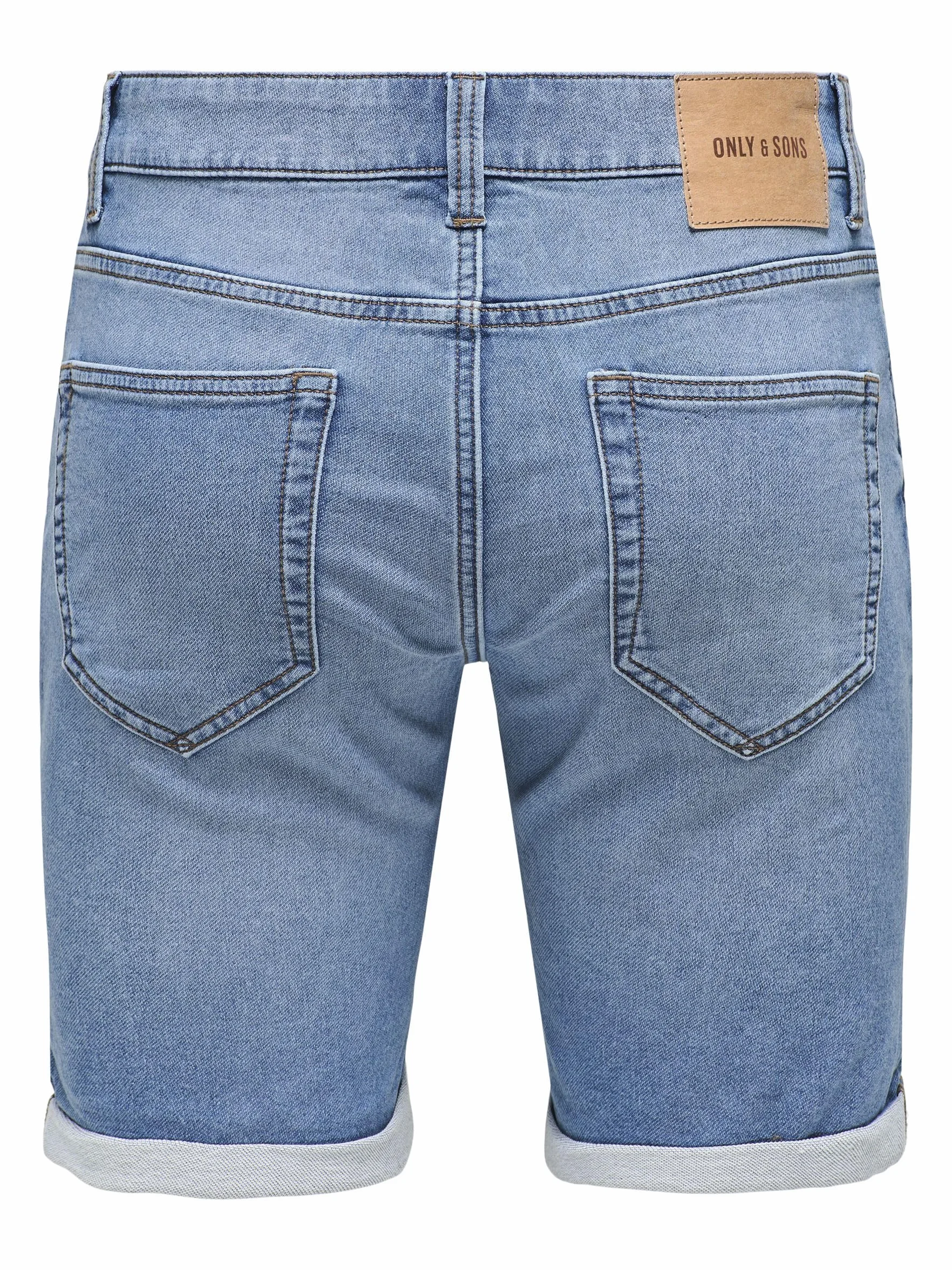 Herren O&S Denim Capri Jeans Shorts 3/4 Bermuda Pants Sommer Hose Kurze Freizeit Trousers ONSPLY