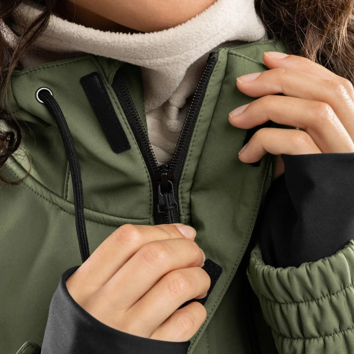 SIROKO - Snowboardjacke mit Kängurutasche für Damen W3-W Robson