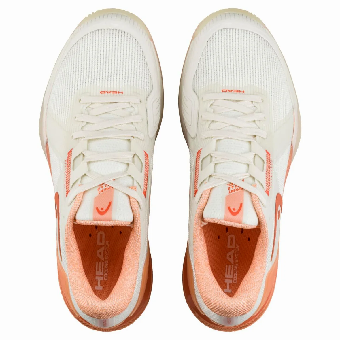 HEAD Sprint Pro 4.0 Padel 274655 Weiss/Koralle Women's