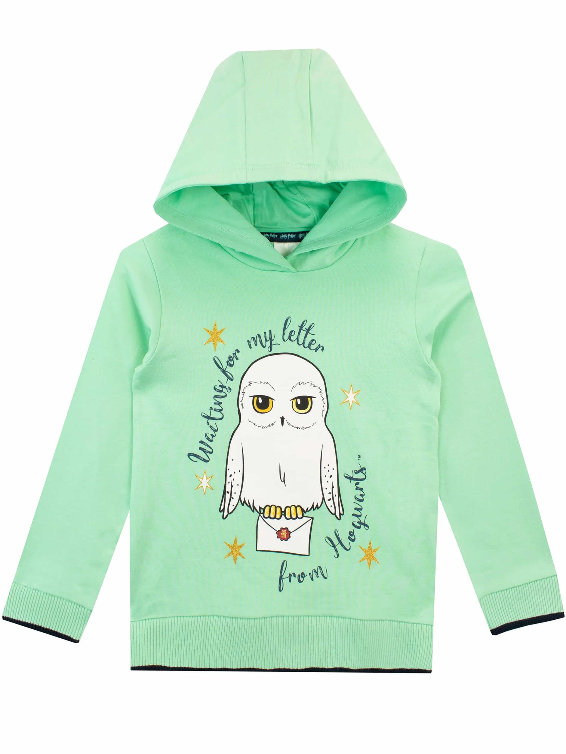 Harry Potter Pullover | Hedwig Hoodie Mädchen | 100% Baumwolle Kinder-Pullover | Hogwarts Pulli