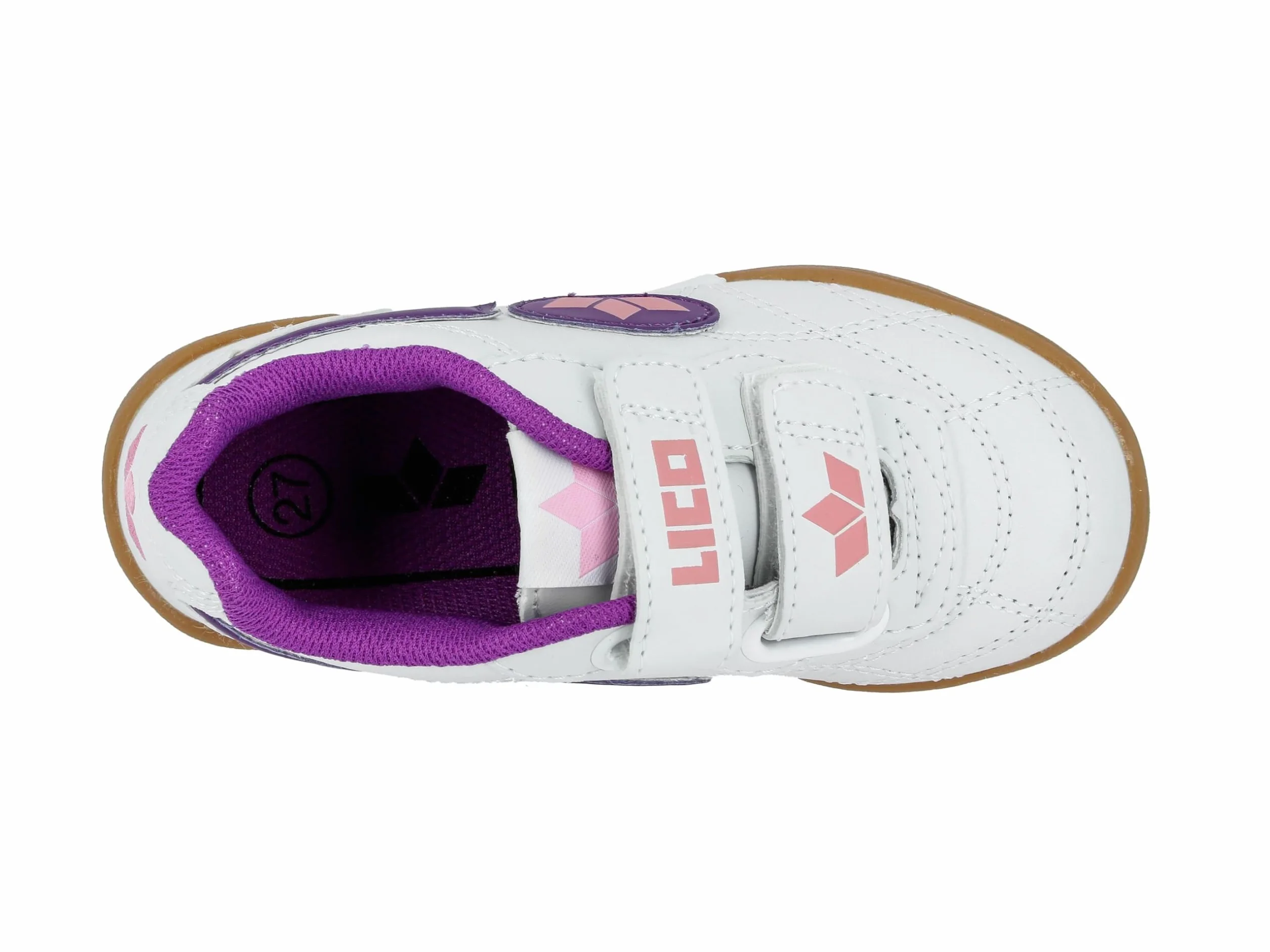 Lico Unisex Kinder Bernie V Hallenturnschuhe(Klettverschlüsse können variieren)