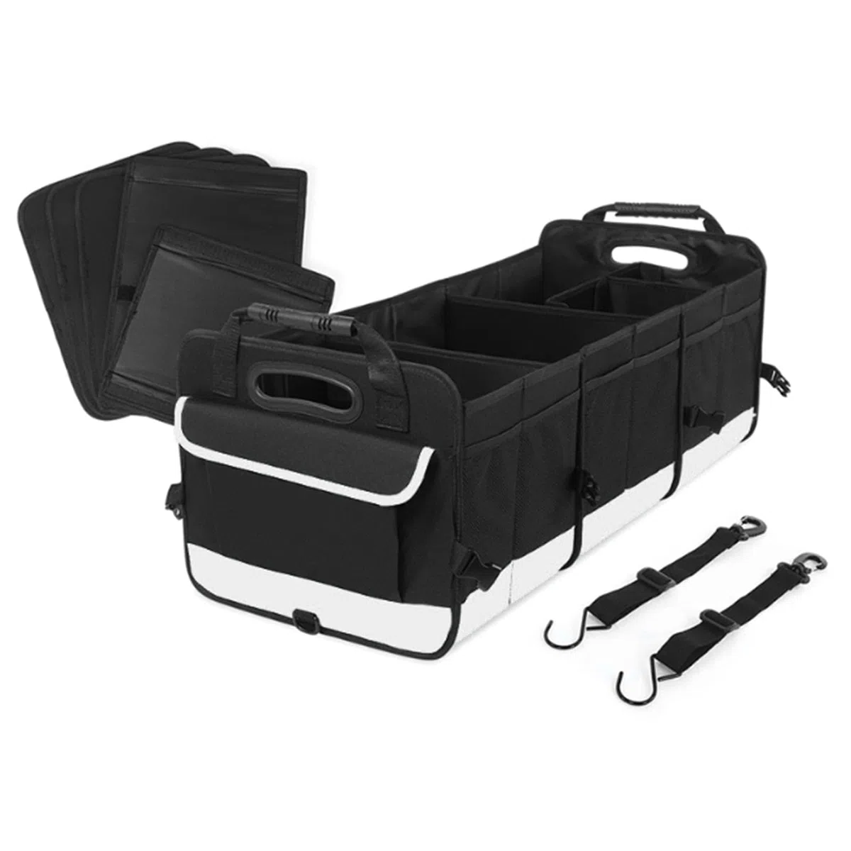 Auto Aufbewahrungsbox, faltbar, Auto Fracht Aufbewahrungswerkzeug, Kofferraum Organizer, SUV Frachtcontainer, LKW Zubehör, Oxford Stoff Organizer