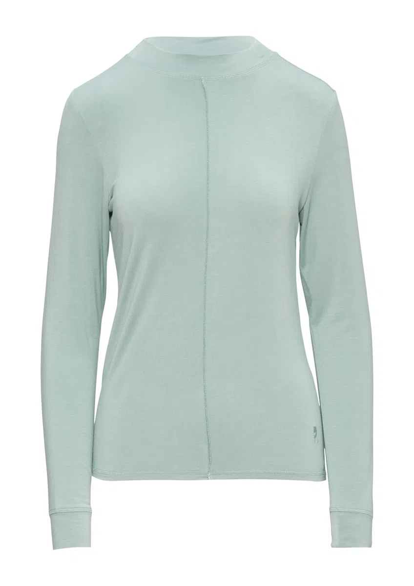 Comma Langarmshirt mit Nahtdetail