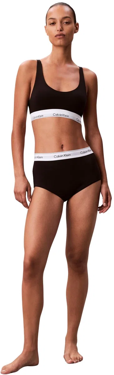 Calvin Klein Damen Hipster Boyshort mit Logobund