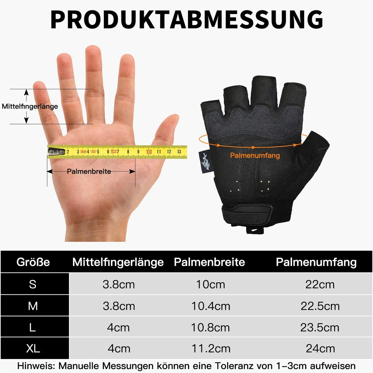 FREE SOLDIER Outdoor Handschuhe Vollfinger Taktische Handschuhe Herren Motorradhandschuhe mit gepolstertem für Fahrrad Airsoft Militär Paintball und andere Outdoor Aktivitäten