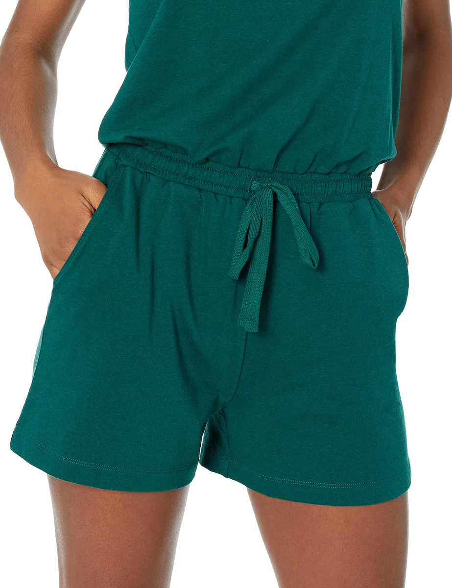 Amazon Essentials Damen Studio-Frottee-Einteiler, 9,0cm Beininnenlänge