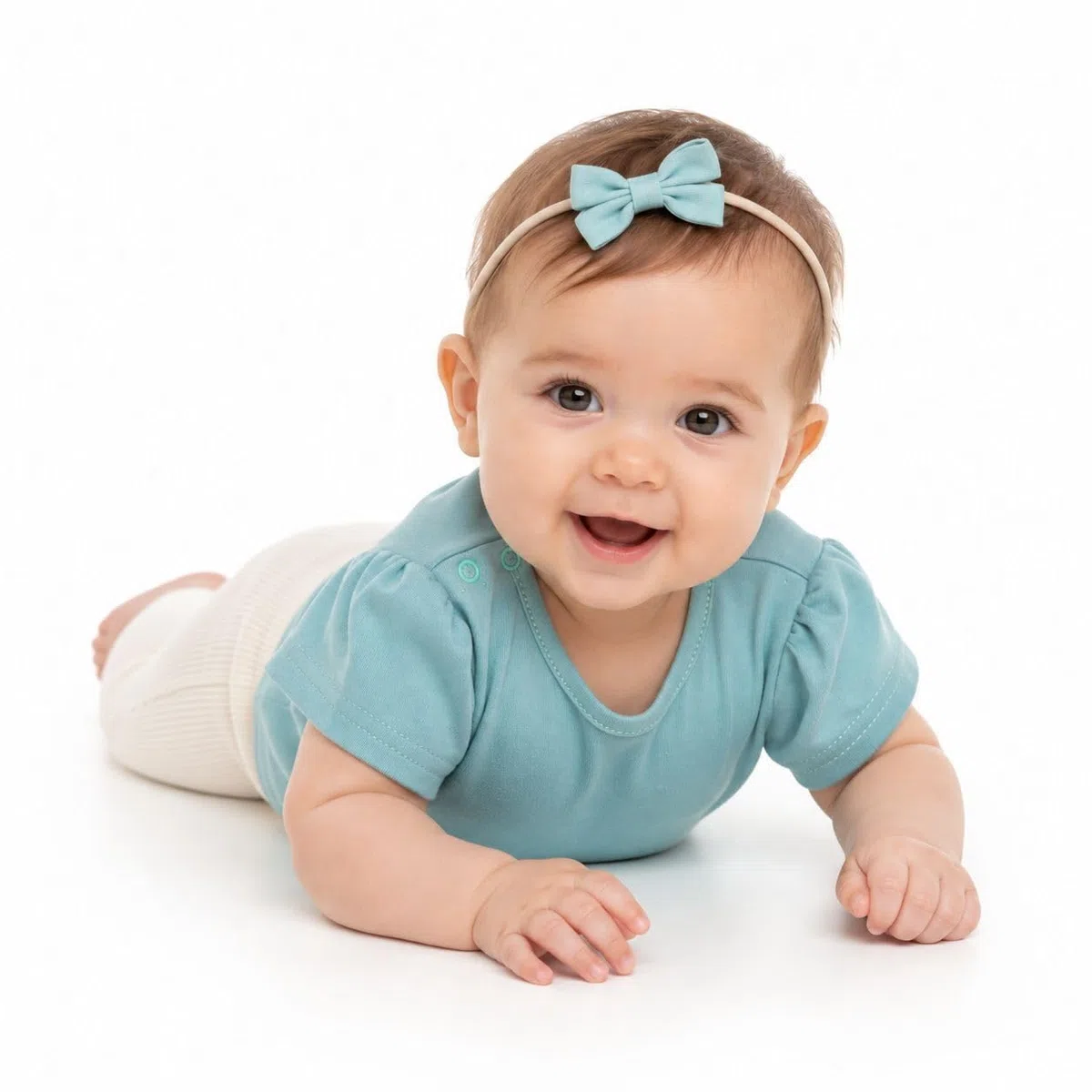 Baby Mädchen Kurzarm T-Shirt Reine Baumwolle Kurzarmshirt Set
