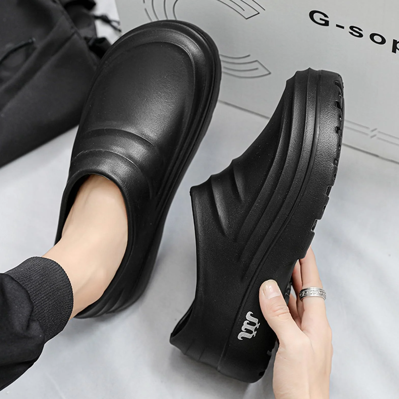 Damen Herren Komfortclogs Eva Ultraleicht Wasserdicht Bequeme Freizeitclogs Slip On Gartenschuhe für Alltag Reisen Garten