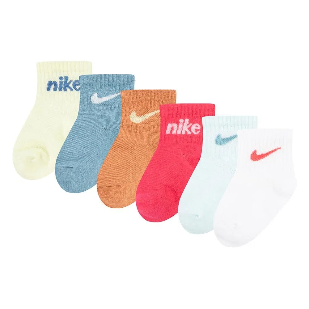 Nike NN0859 Socks 6 Pairs EU 19-23