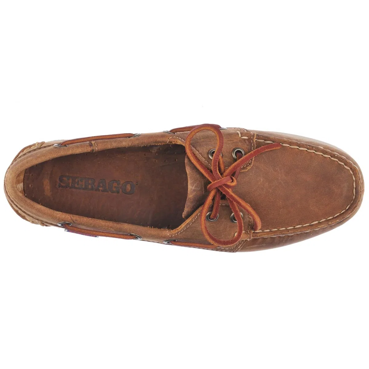 Sebago Docksides Portland Crazy H W Slipper & Bootsschuhe Damen Braun - 41 - Bootsschuhe Shoes