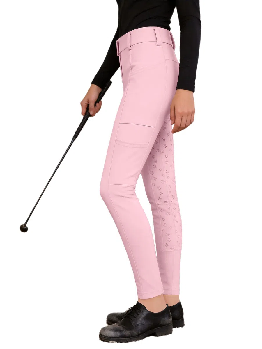 Kinder Reithosen Pferd Kinder Mädchen Sport Hose Reithosen Sweathose Jogginghosen Sporthose Pferd Elastisches Bundstrumpfhose Gym