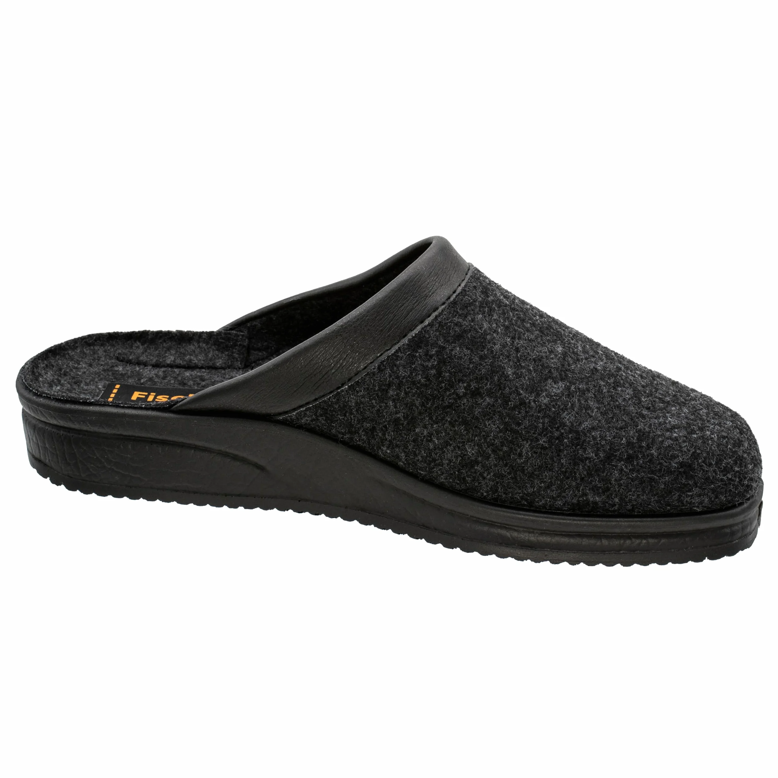 Fischer Herren Hausschuh Pantoffel Karomuster 204602