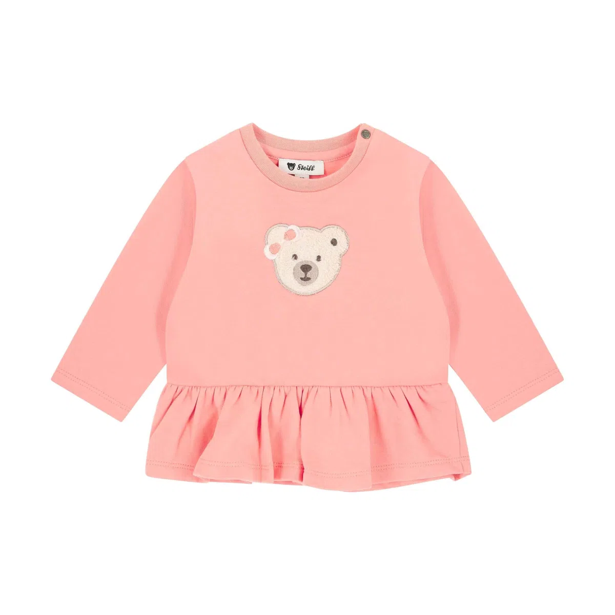 Steiff Baby - Mädchen Sweatshirt Sweatshirt