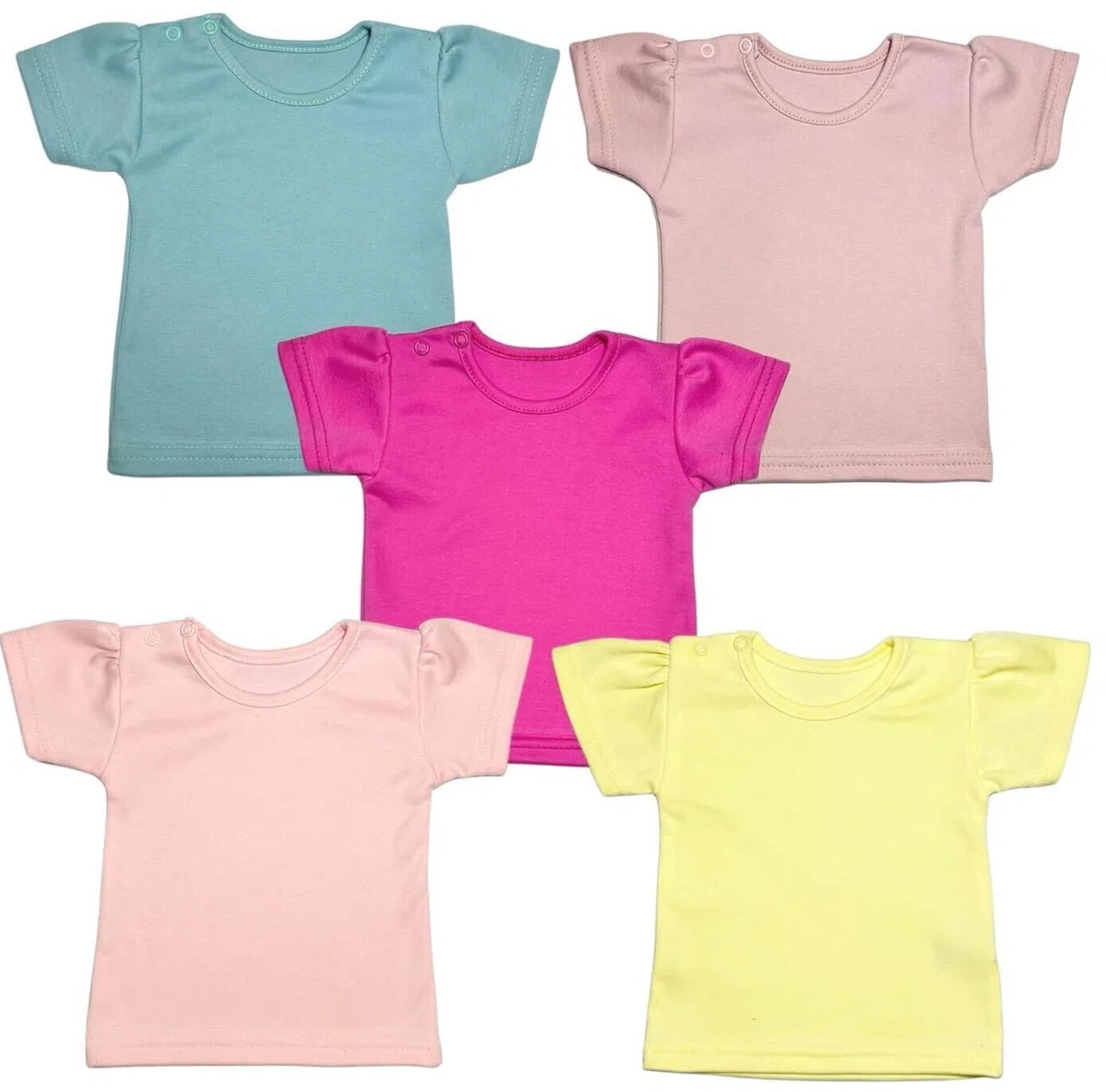 Baby Mädchen Kurzarm T-Shirt Reine Baumwolle Kurzarmshirt Set