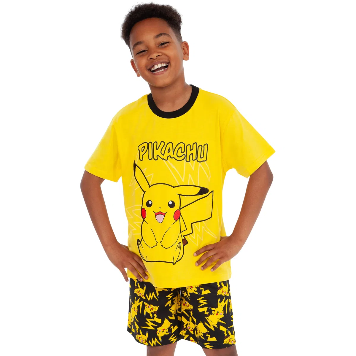 Pokemon Jungen Schlafanzug Pikachu