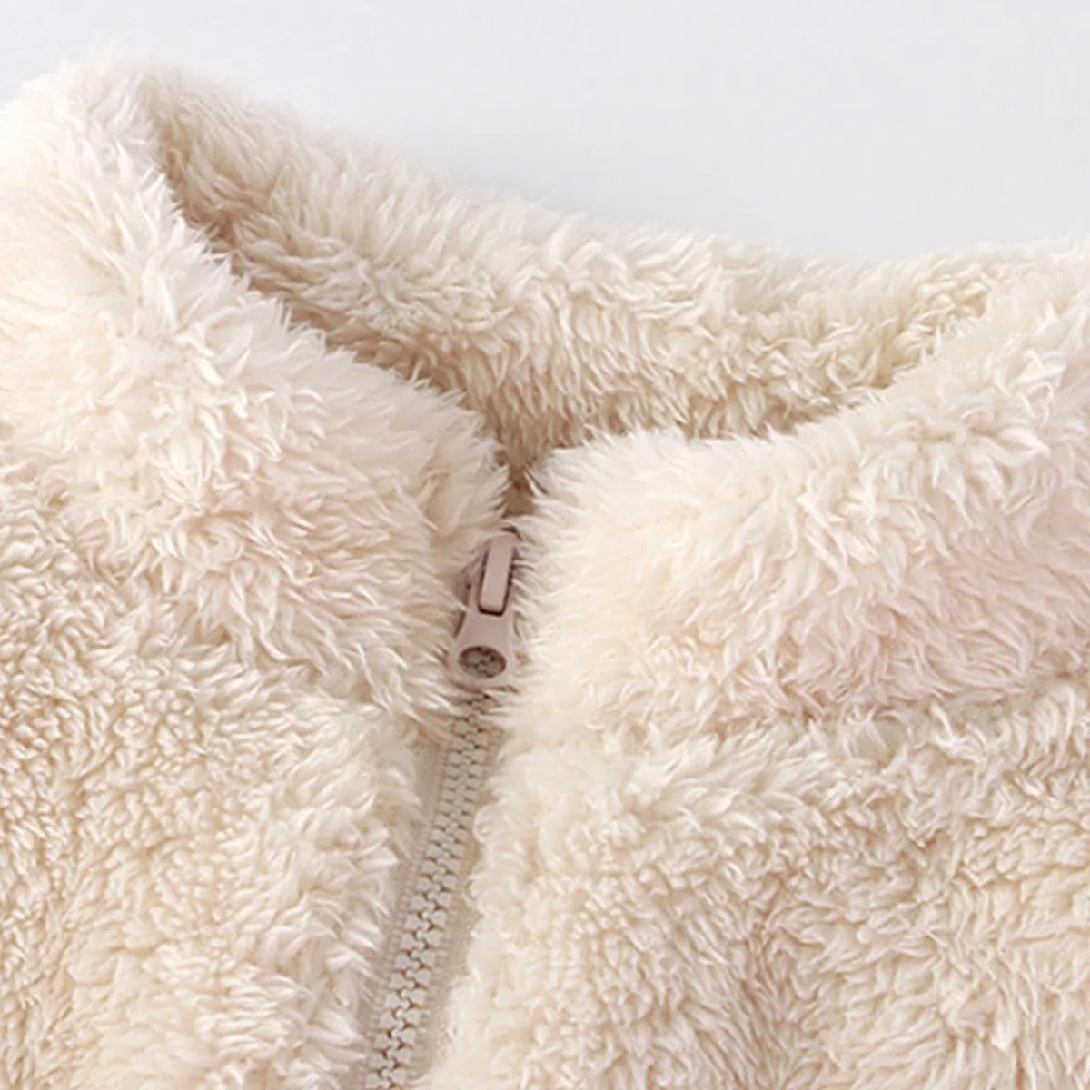 Generisch Kinder Weste Mädchen Einfarbig Kuscheliges Übergangsjacke Fleece Futter Wärmende Plüschweste Gefütterte HerbstWinter Westen Schicht Jungen Locker Ärmellos Jacke mit Reißverschluss