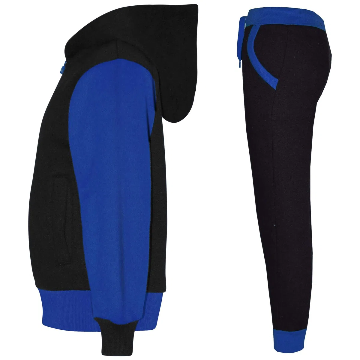 A2Z 4 Kids Trainingsanzug Mädchen Jungen Unisex Plain & Camouflage Aufdruck Kontrast Vlies Mit Kapuze Top Bottom Jogging Anzug Joggers Alter 2 3 4 5 6 7 8 9 10 11 12 13 Jahre