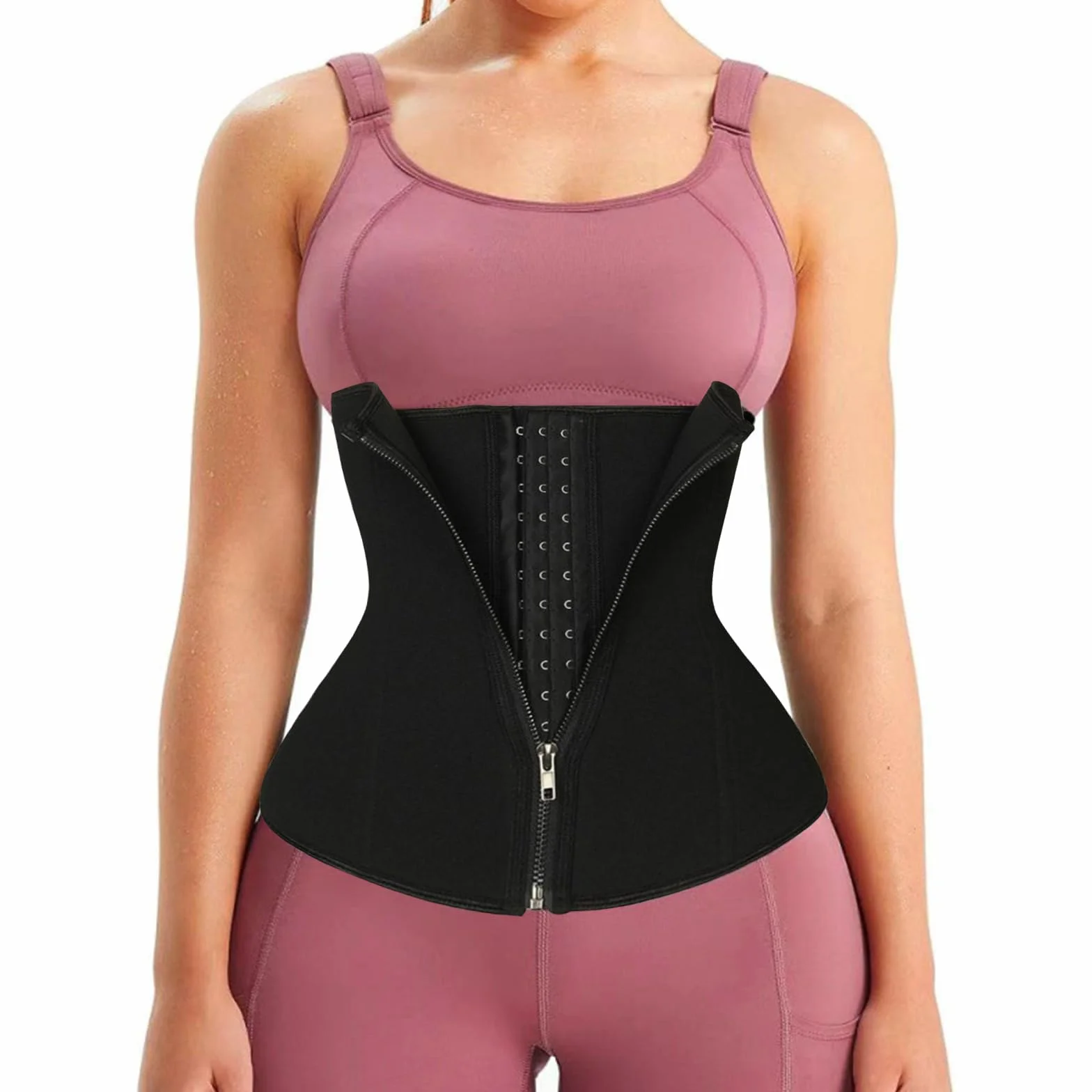 Damen Korsage Unterbrust, Korsett Bauchweg Body Shaper