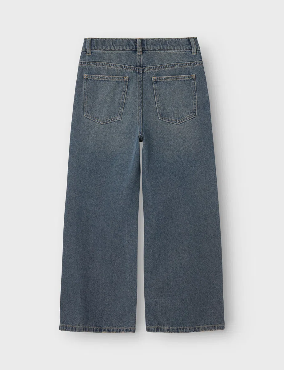 Name IT Mädchen Weite Jeans Nkfbella Skater Wide Jeans 1896-zd R