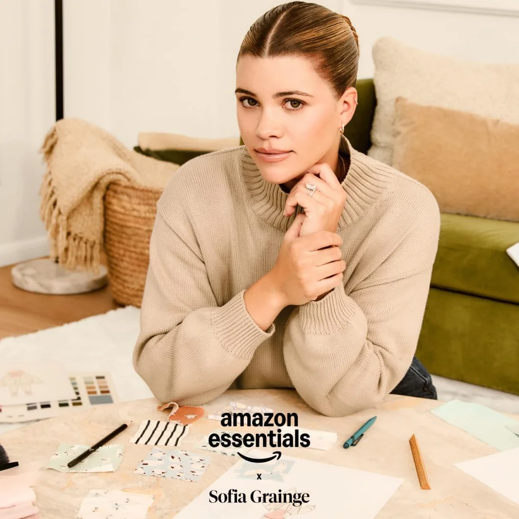 Amazon Essentials x Sofia Grainge Mommy & Me Kleider aus Baumwollsatin