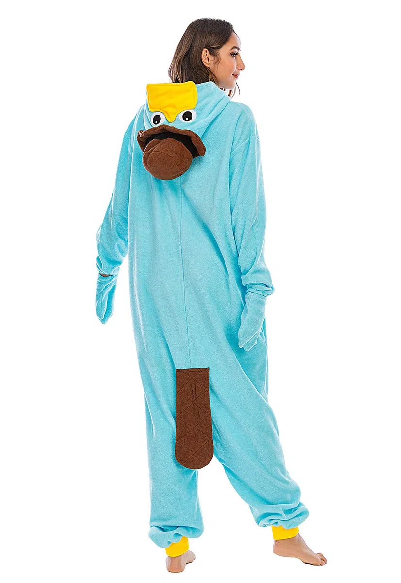 BGOKTA Onesie Pyjama Animal Costume Cosplay Unisex-Erwachsene Herbst und Winter Tier Pyjama