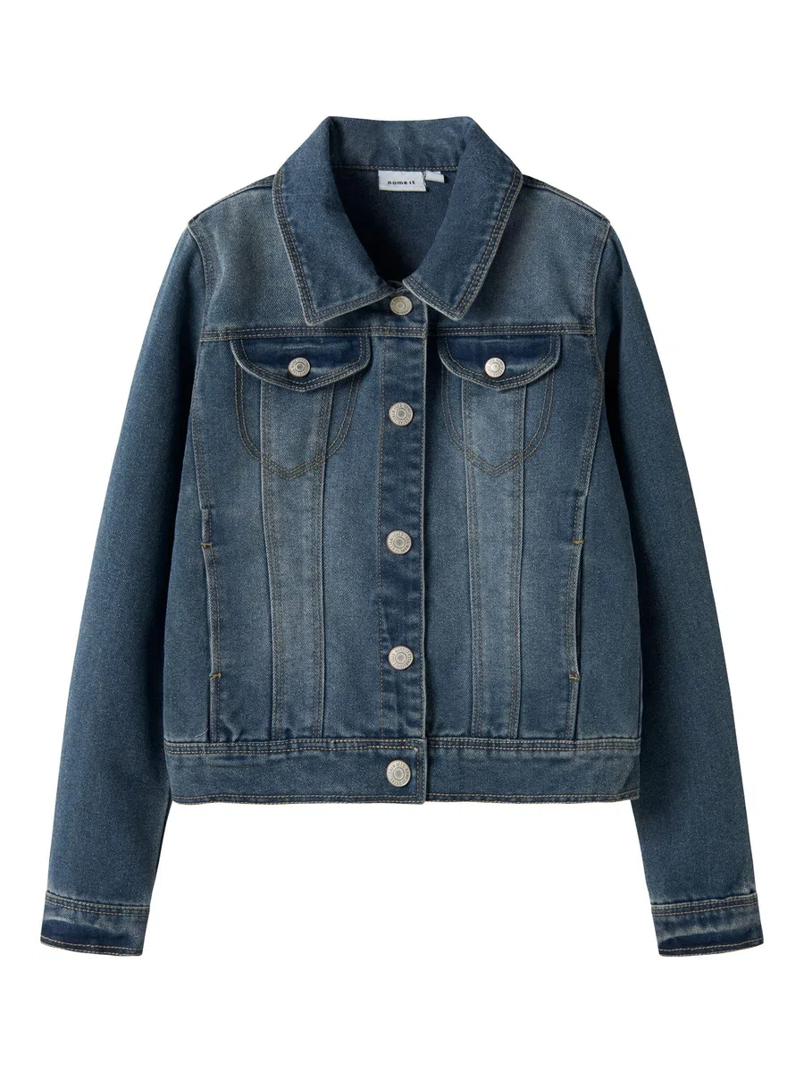 NAME IT Girl Jeansjacke Langarm | Denim jacket