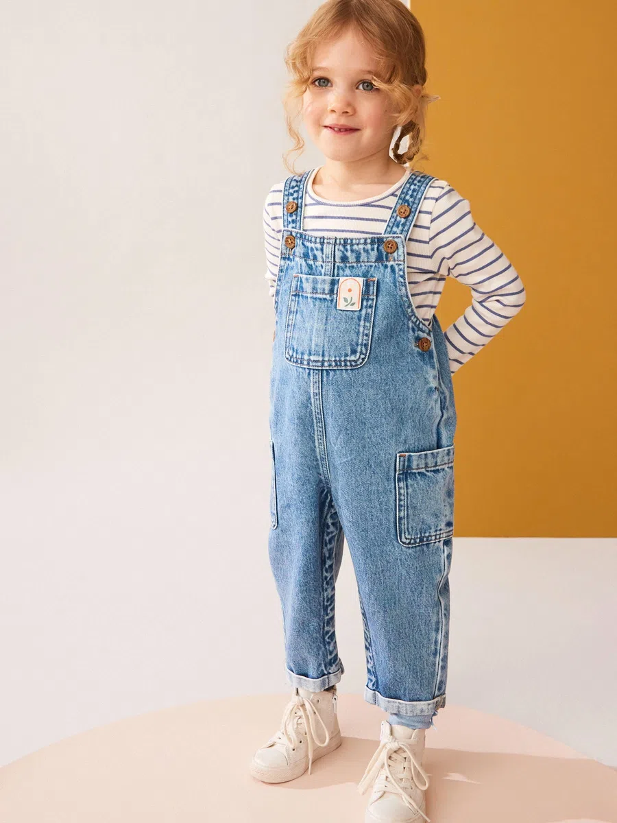 NEXT Mädchen Standard Latzhose