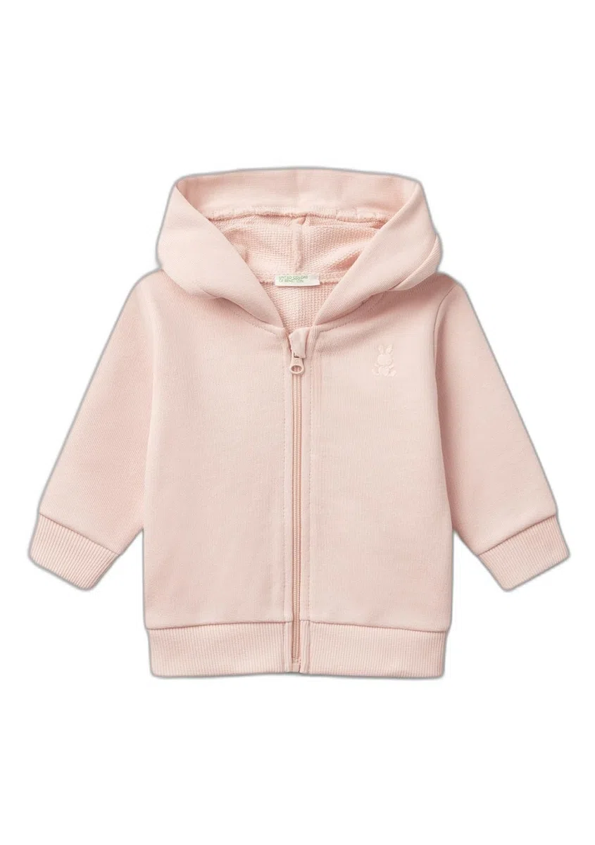 United Colors of Benetton Baby-Mädchen Kapuzenpullover