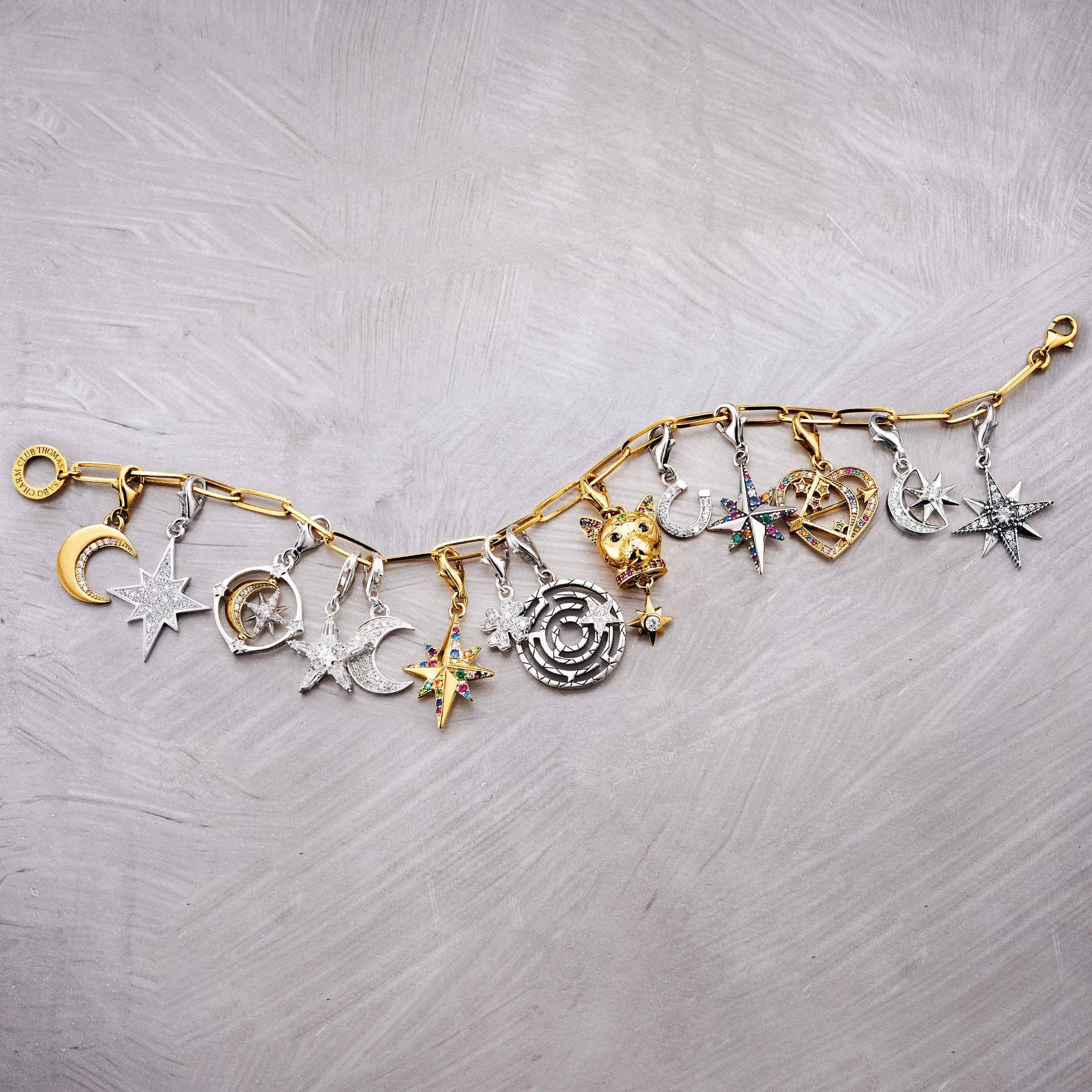 THOMAS SABO Charm Club Original Animal theme with Lobster Clasp 925 Sterling Silver Jewellery Compatible with Bracelets & Necklaces