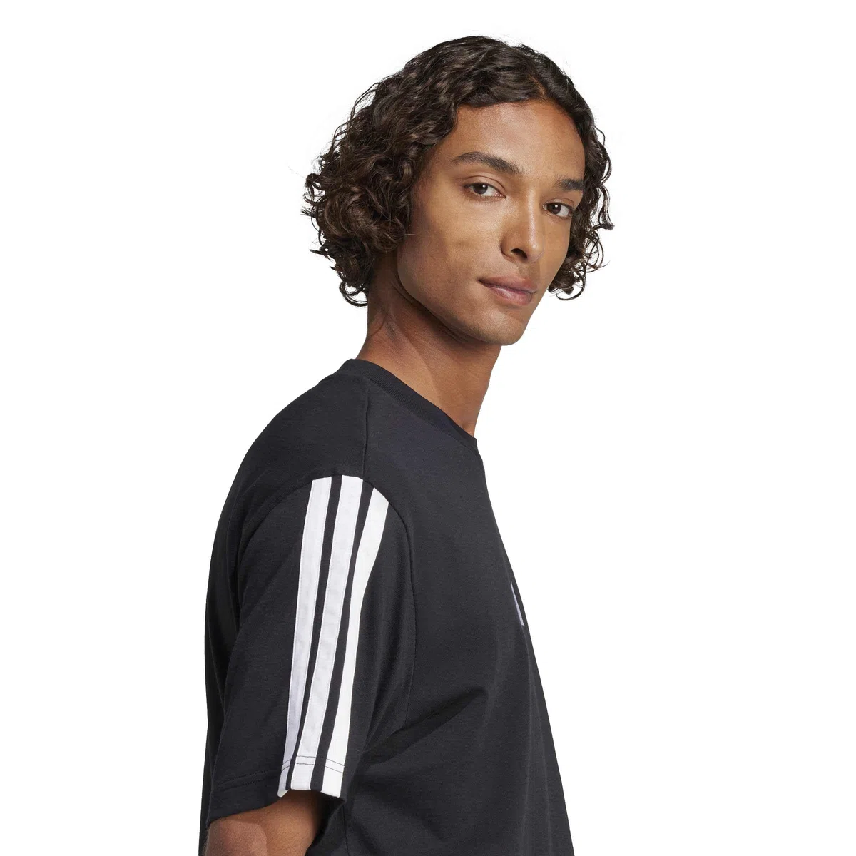 adidas Men's Essentials 3-Streifen Single Jersey T-Shirt