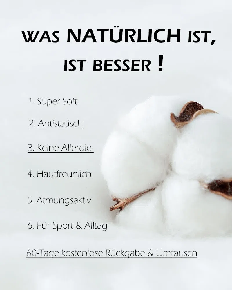 Gefütterte Thermounterhose aus Baumwolle - Extra Warme Herren Thermo Unterhosen - Lange Winter Skiunterwäsche mit Fleece