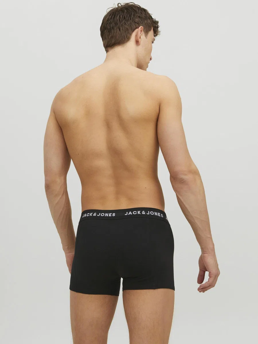 JACK & JONES Male Trunks 5er-Pack Herrenunterwäsche in Größe XS–XXL