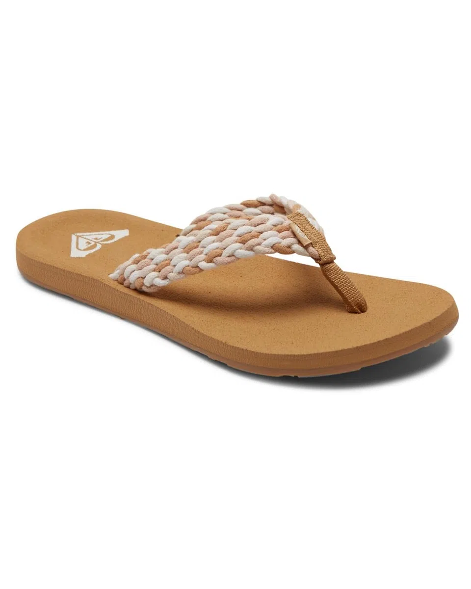 Roxy Porto Damen-Sandale mit Seilriemen