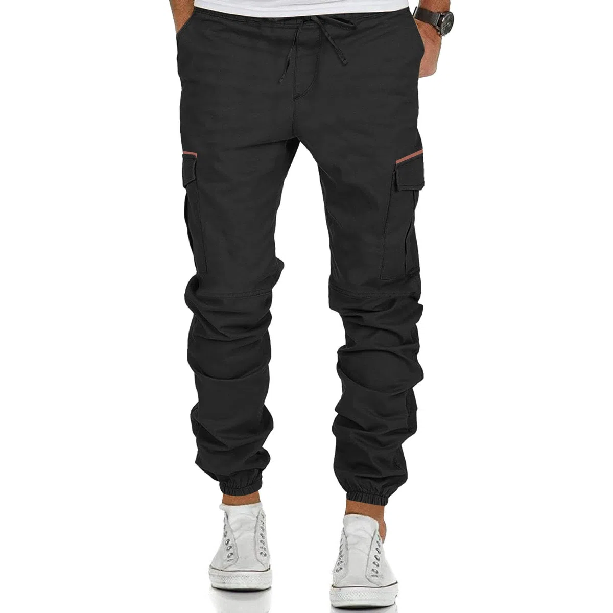 SRZYMJ Cargohose Herren Fahrradhose Herren Gepolstert Regenhose Herren Überziehhose Moped 3 4 Hose Herren Jeans Jogginganzug Herren Baumwolle Thermo Strumpfhosen Outdoorhose Hose Herren Beige