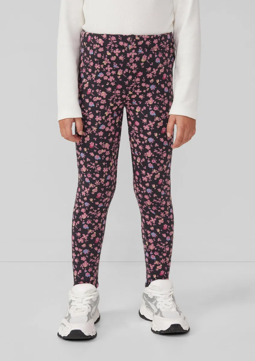 s.Oliver Kuschelige Thermofleece-Hose mit elastischem Bund dunkelgrau 140