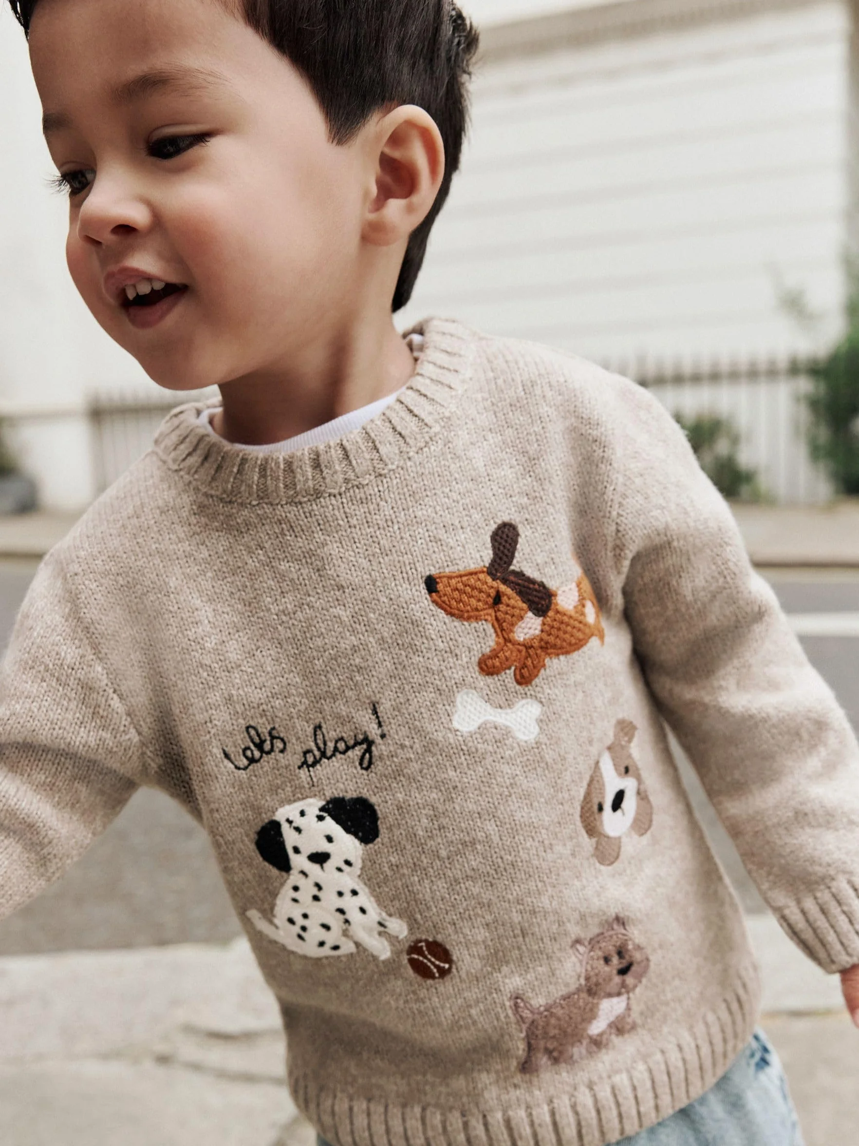 NEXT Jungen Gestrickter Rundhalspullover 62-122