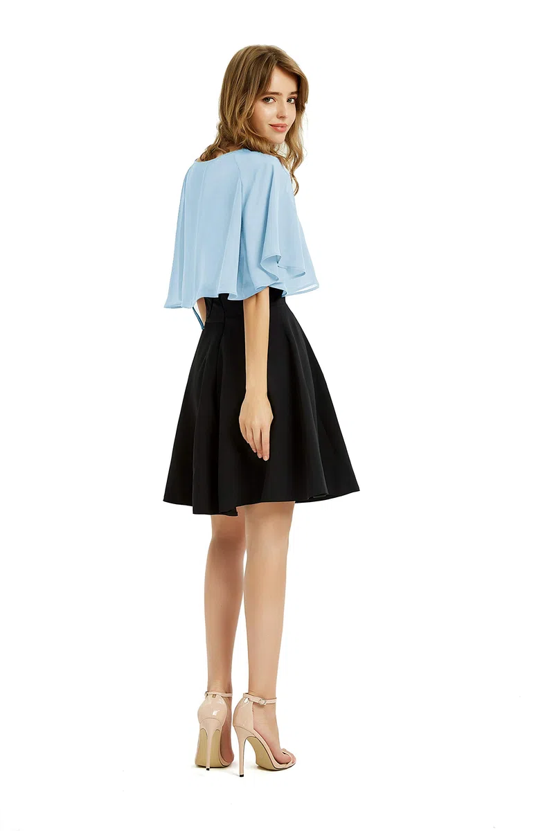 BUCUXE Weicher Chiffon-Schal für Damen, für Abendkleid, Hochzeit, Umhang, Bolero, Überwurf