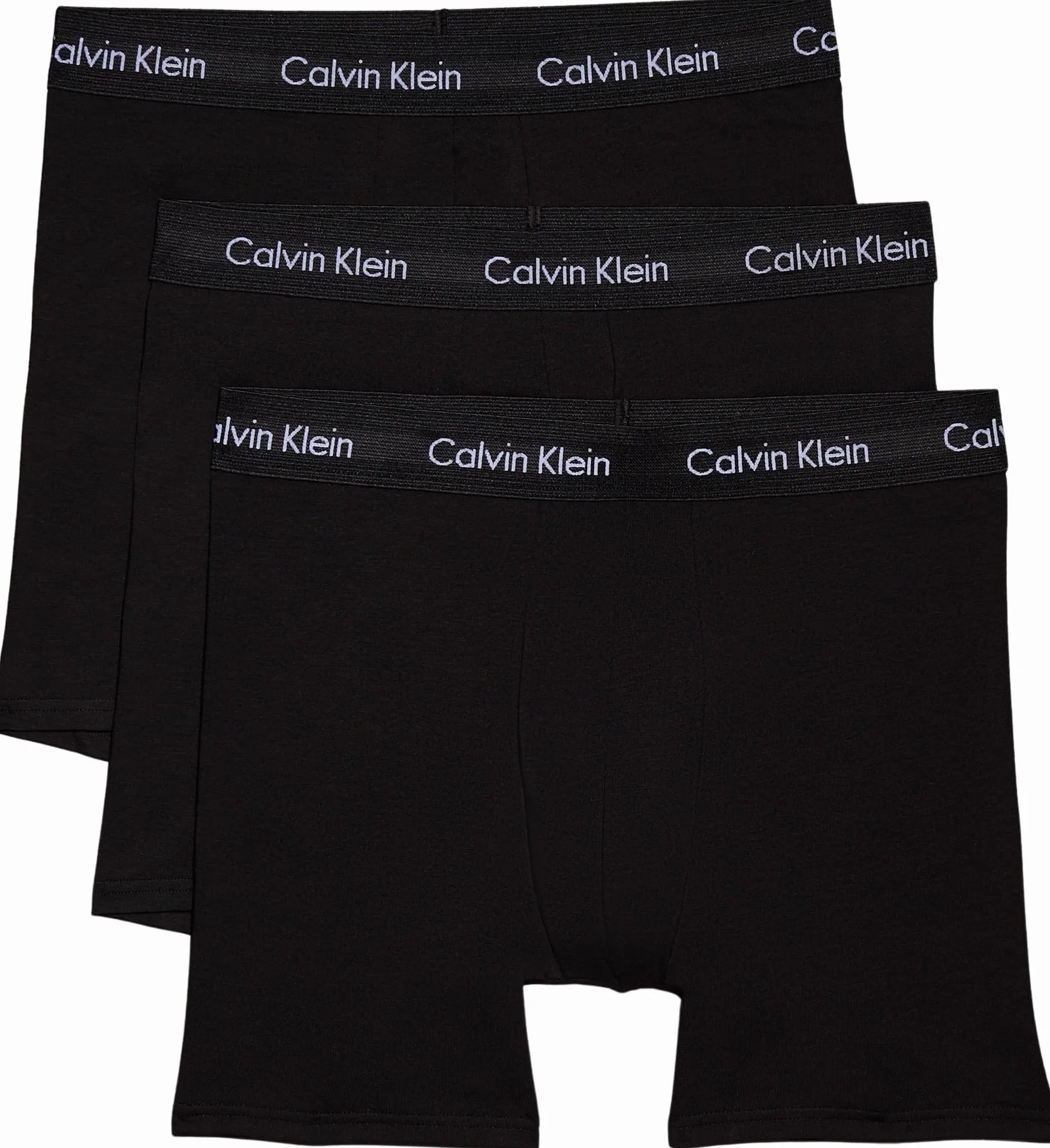 Calvin Klein Herren 3er Pack Boxershorts Briefs mit Logobund