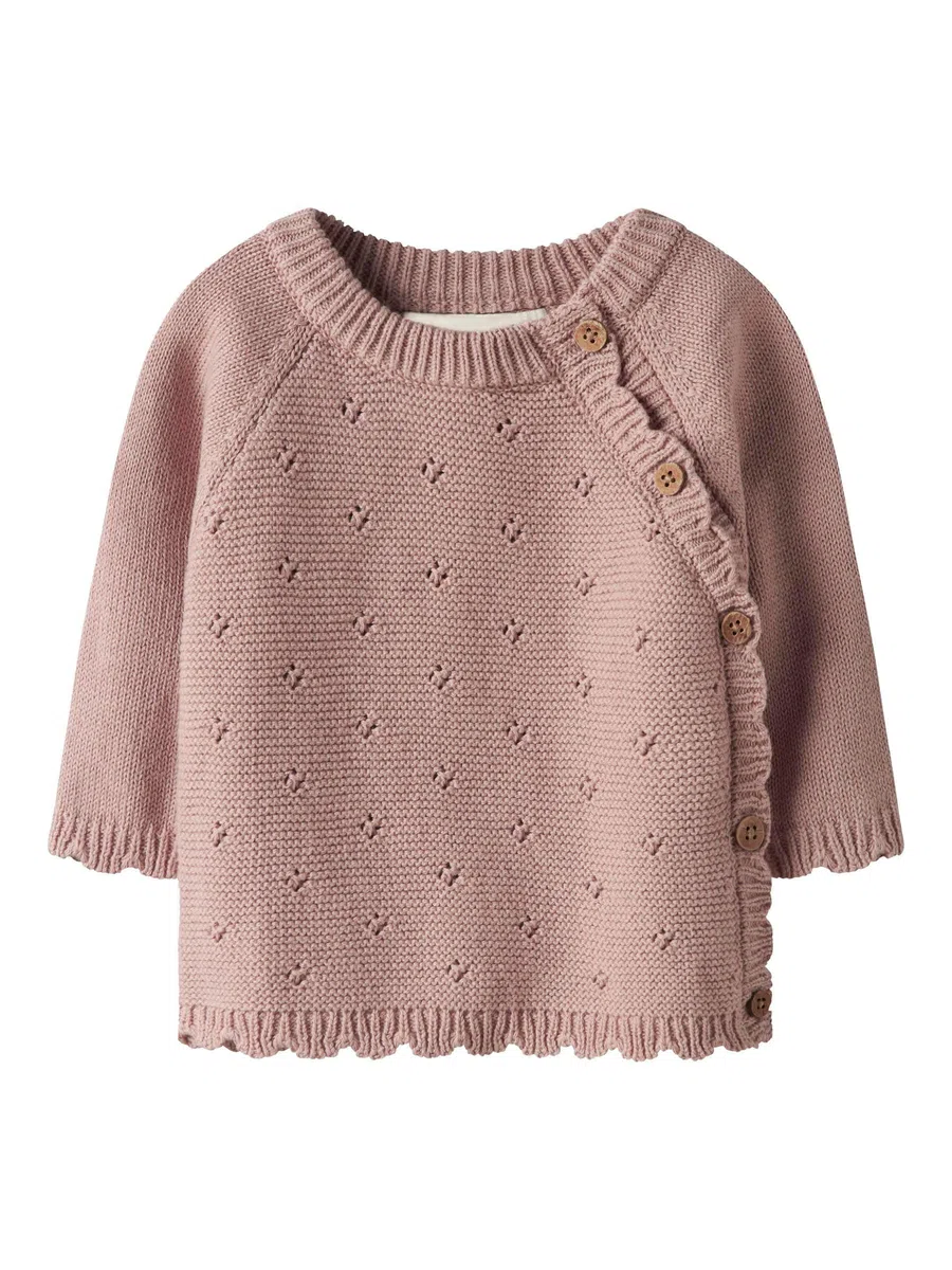 NAME IT Girl Strickjacke Wickel | Knitted Cardigan