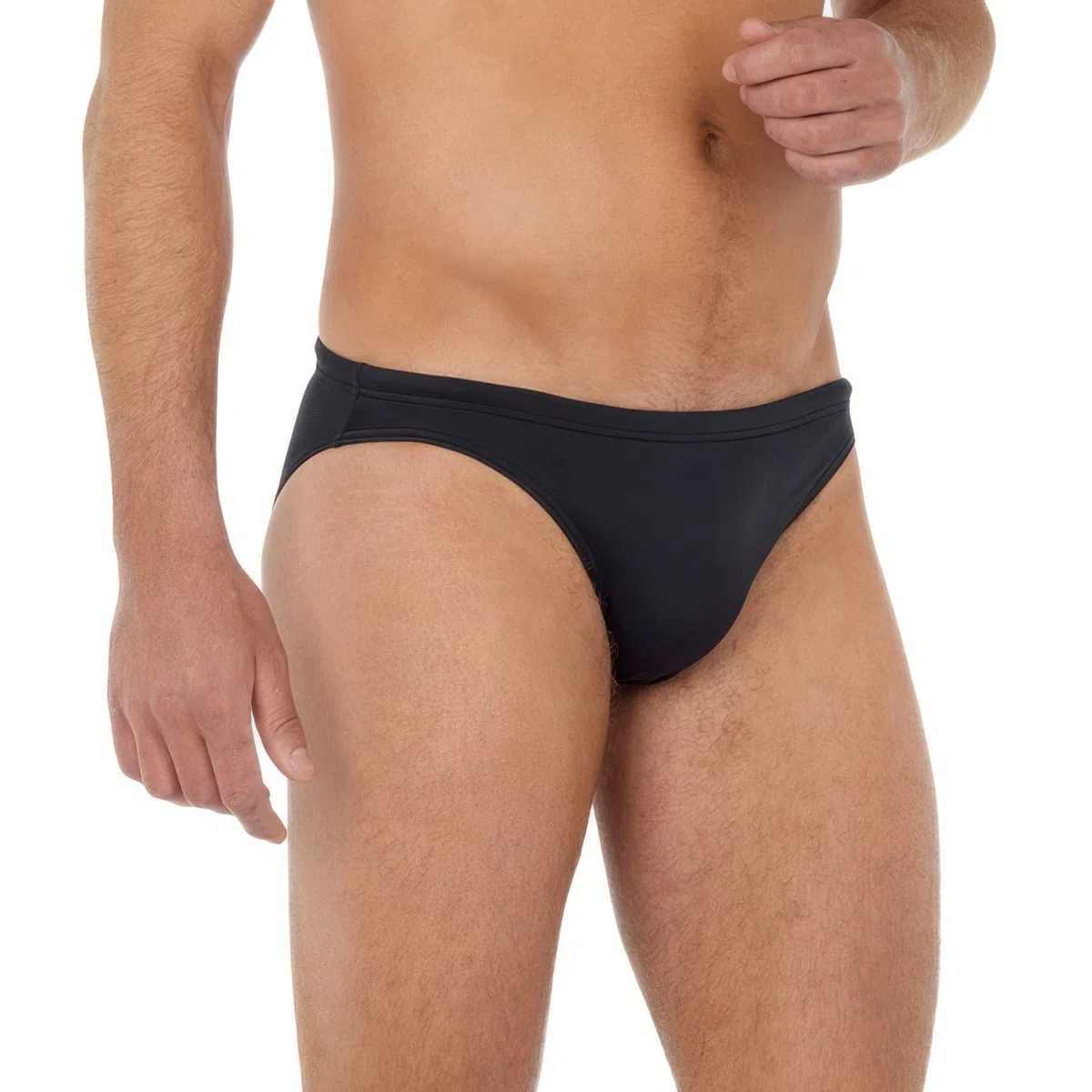 HOM Herren Slip De Bain Micro Sea Life Badehose (1er Pack)