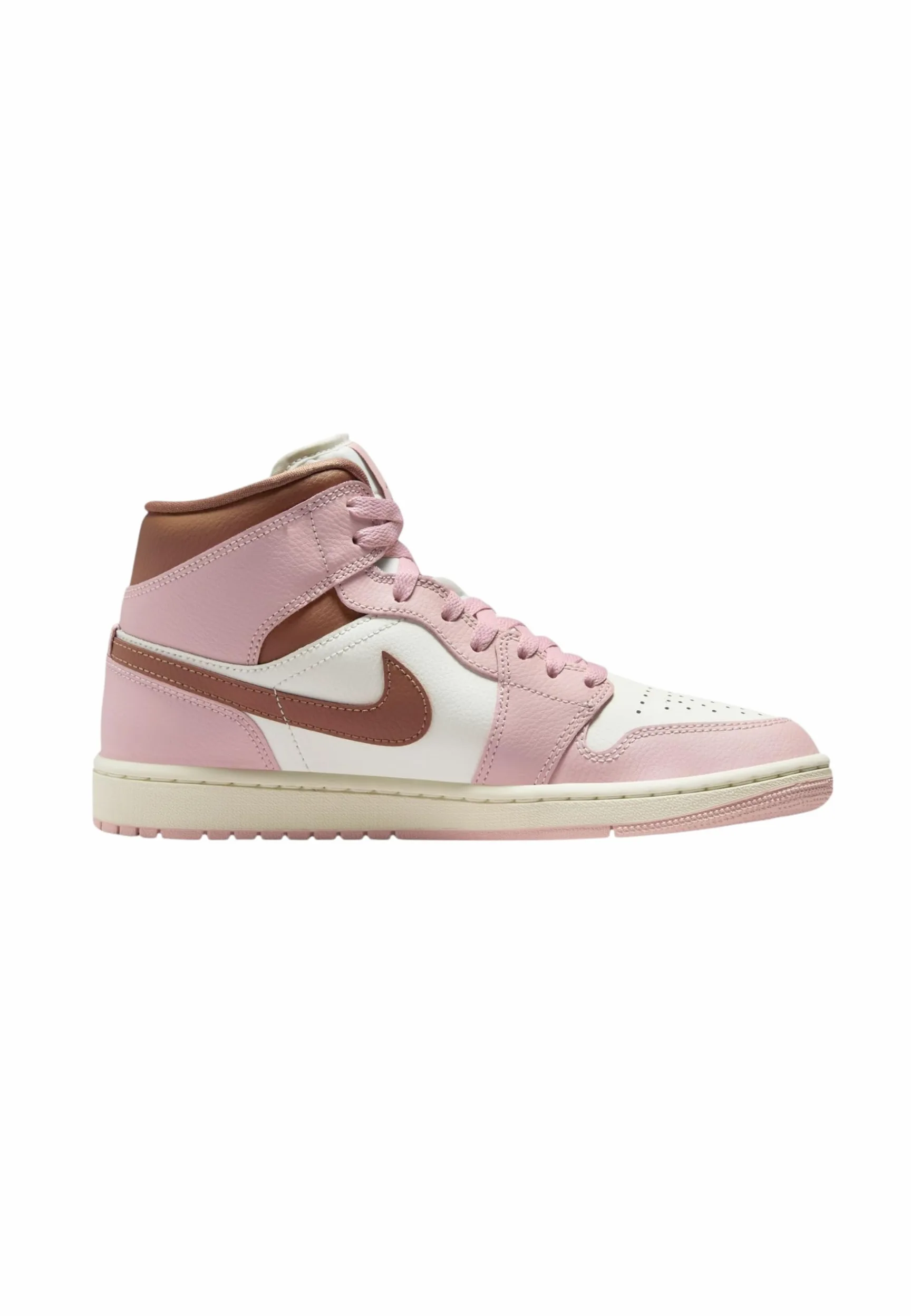 Air Jordan 1 Mid Damenschuhe (BQ6472-400, Dark Powder Blue/White/Sail/Neutral Grey)