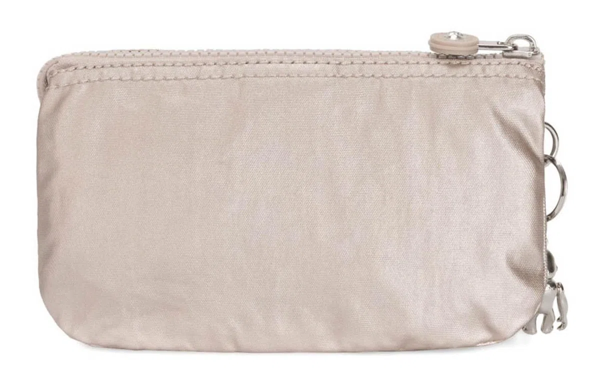 Kipling CREATIVITY L Große Geldbörse, Beutel, Etuis, Metallic Glow (Silber)