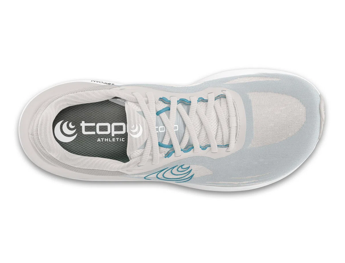 Topo Athletic Ultrafly 6 Laufschuhe Stabilitätsschuh Damen weiß - Grey/Sky 42