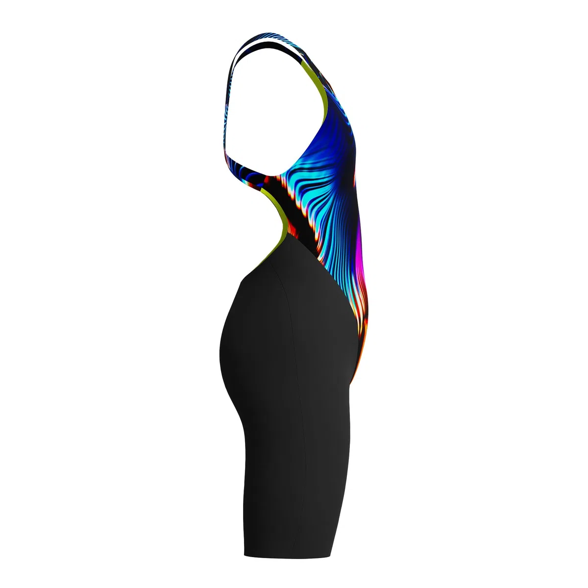 Speedo Fastskin Junior Endurance+ Max Badeanzug mit offenem Rücken, Kniehaut, Lava Blur