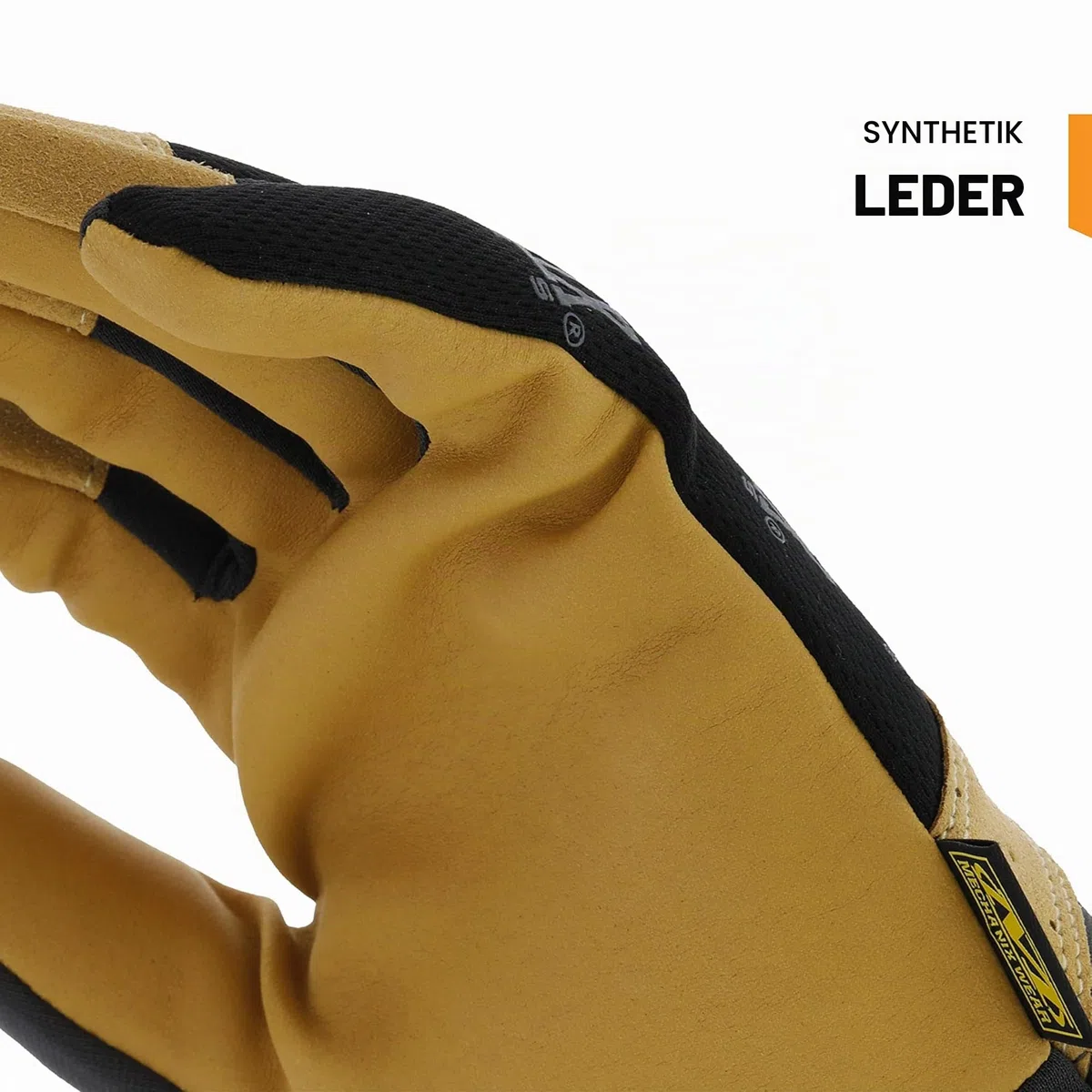 Mechanix Wear - Material4X FastFit Handschuhe (X-Large, Schwarz/Braun)