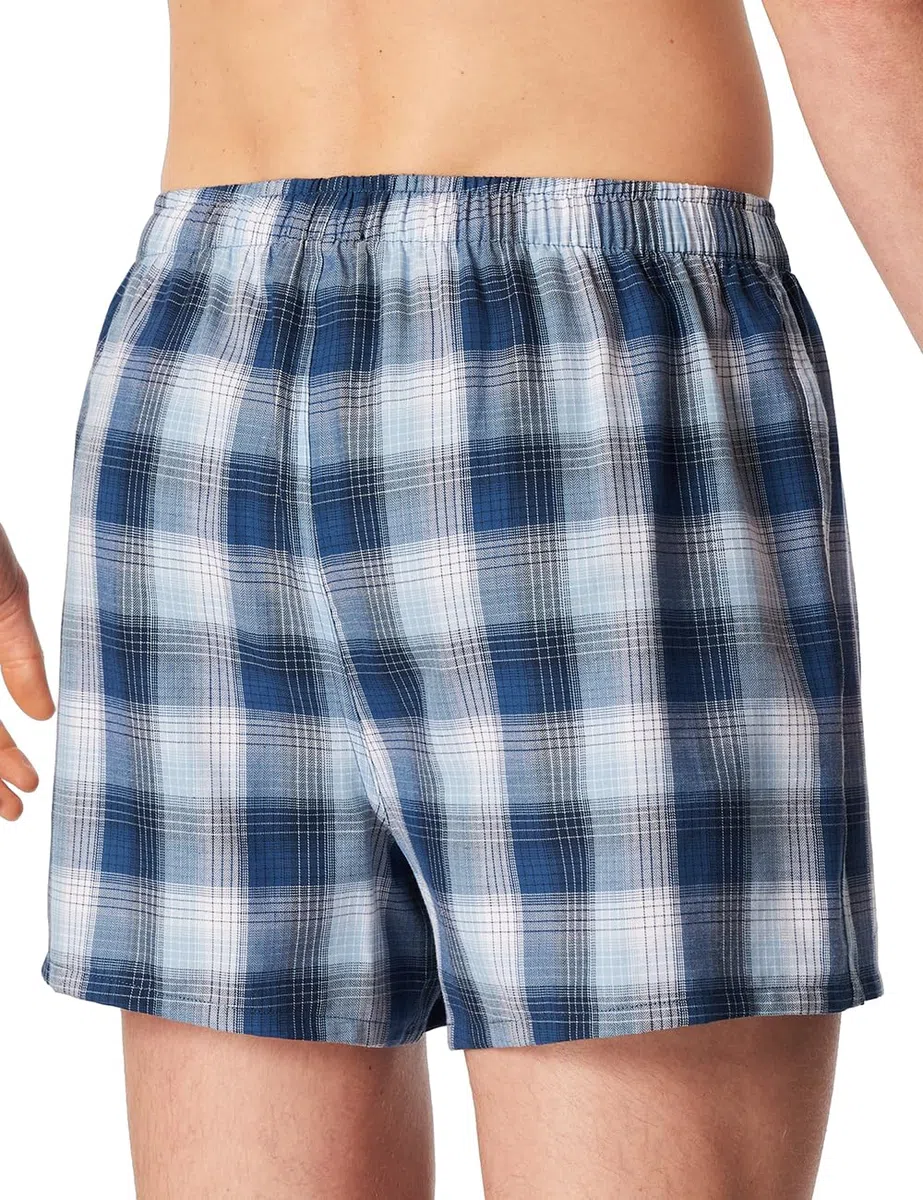 Schiesser Herren 2 Pack Boxershorts Baumwolle Jersey weich Multipack - Jerseyboxer