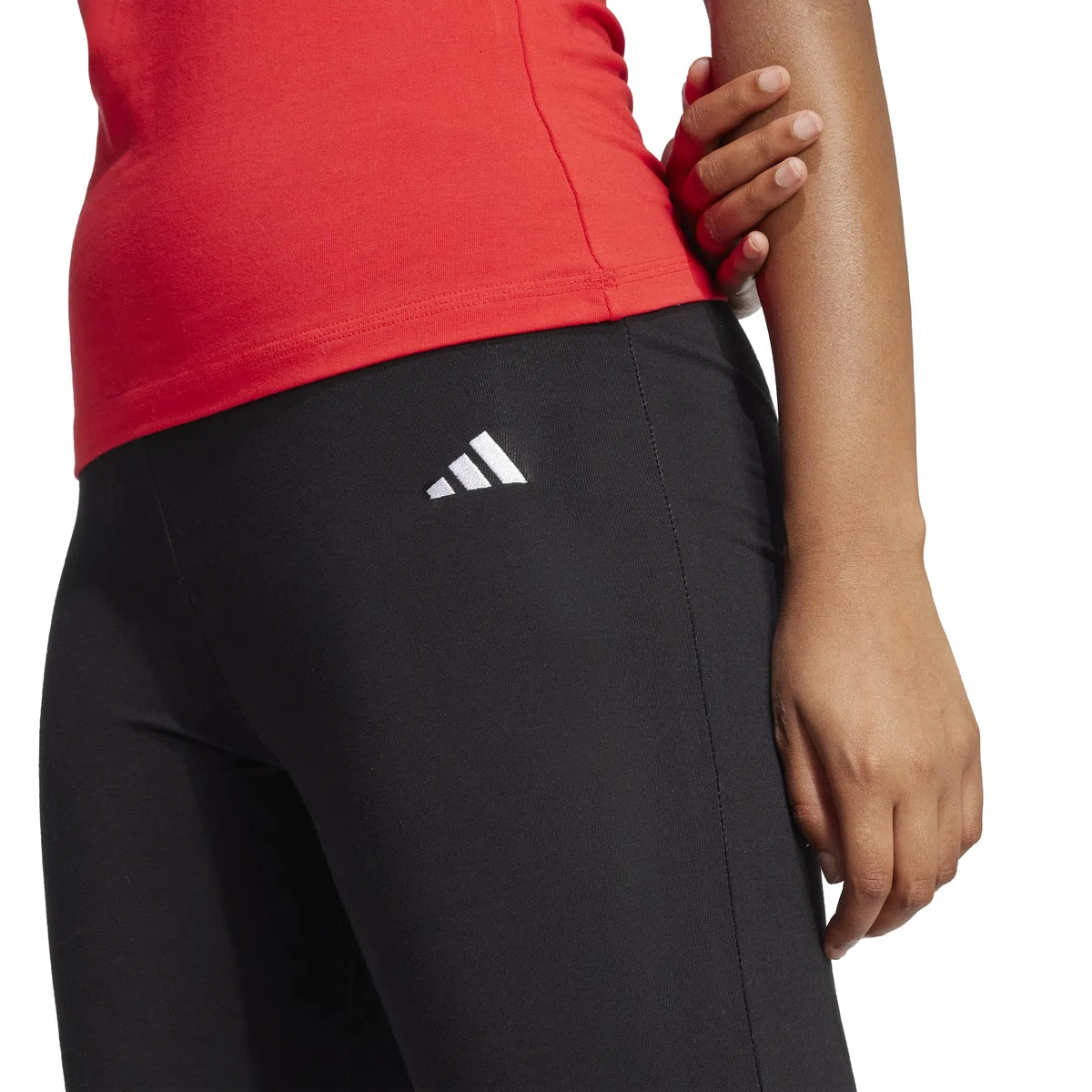 Adidas Damen Strumpfhose Essentials Small Logo Flared Leggings