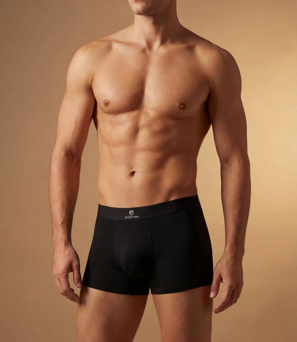 GLESTORE Modal Unterhosen Männer Boxershorts Herren 5er Pack Underpants