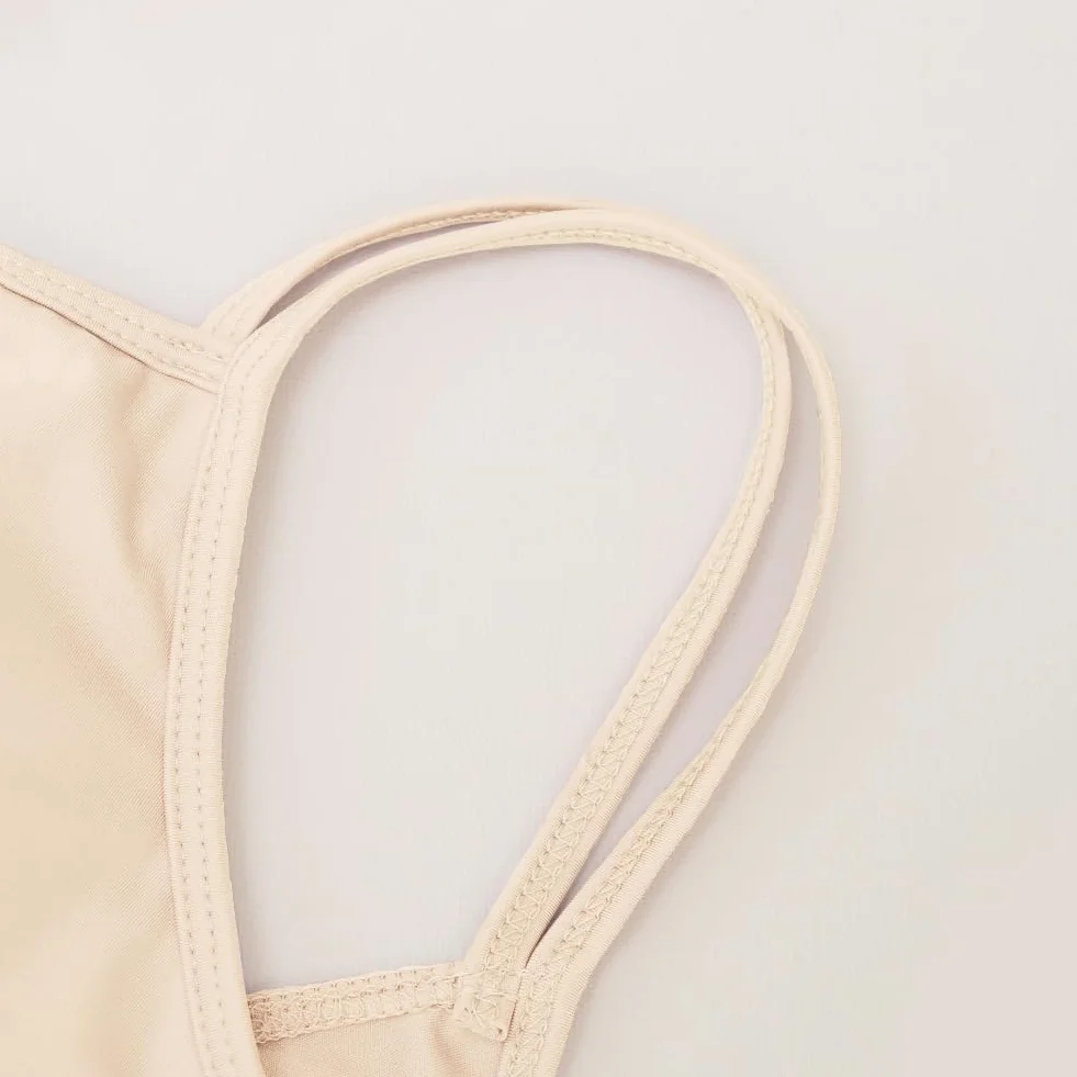 ROYAL SMEELA Ballerina Ballettbody für Damen, Trikot für Erwachsene, Spaghettiträger Ballettrikot mit BH, Tanztrikot für Frauen