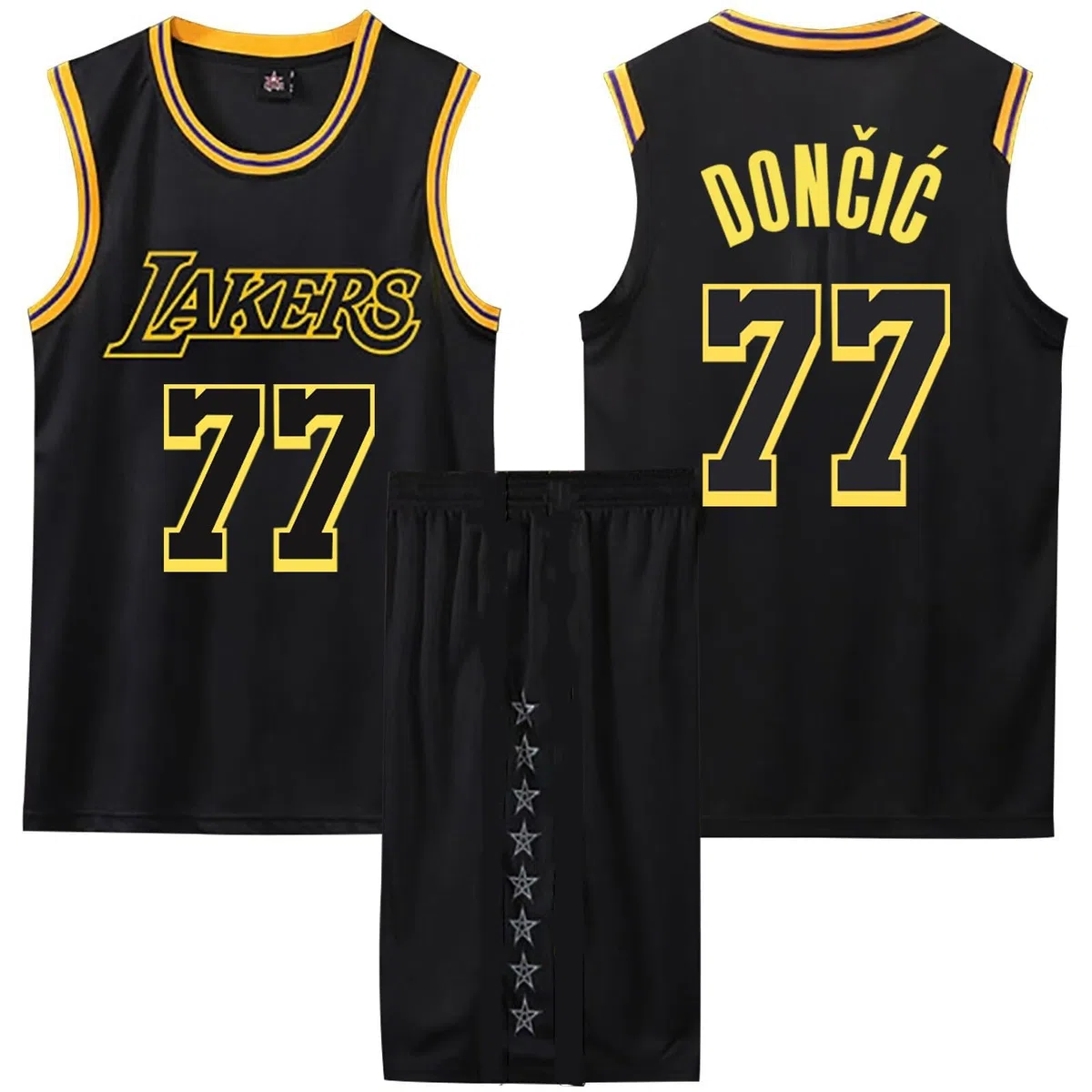 ABRTJCL Kinder/Erwachsener Basketball Trikot Set, 2-Teiliges Ärmelloses Anzug, Jersey & Shorts